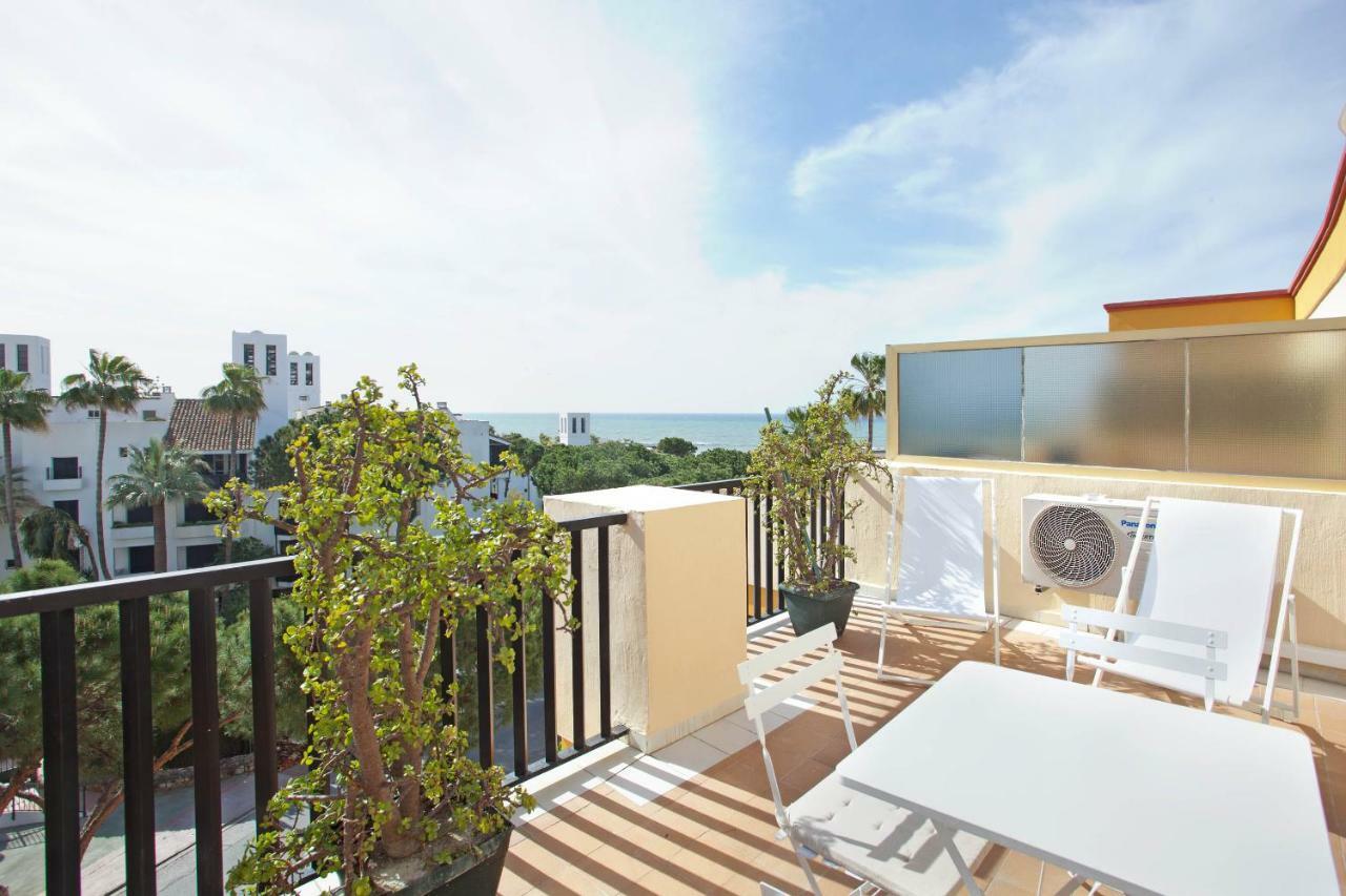 Varios Apartamentos Romana Playa Elviria ماربيا المظهر الخارجي الصورة